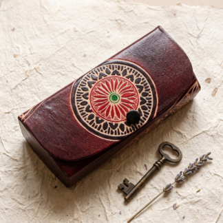leather spectacle case