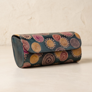 premium leather sunglass case