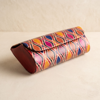 premium leather sunglass case