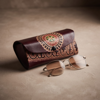 leather sunglass case