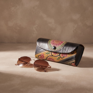 leather sunglass case