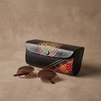 leather sunglass case