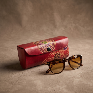 leather sunglass case