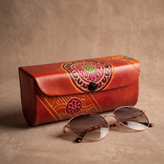leather sunglass case