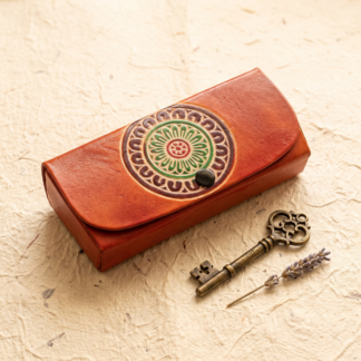 leather spectacle case