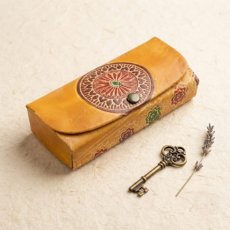 leather spectacle case