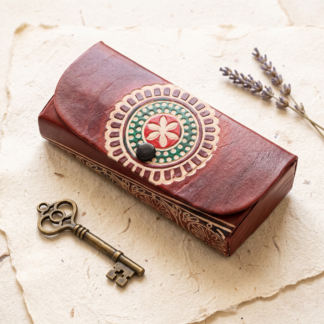 leather spectacle case