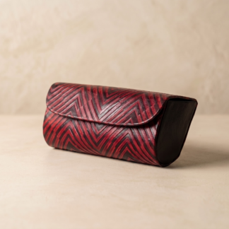 premium leather sunglass case