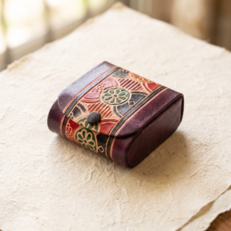 leather lipstick case for 3 lipsticks
