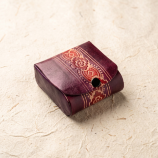 leather lipstick case for 3 lipsticks
