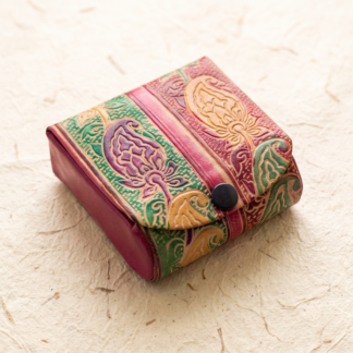 leather lipstick case for 3 lipsticks