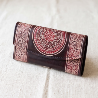 leather purse for women