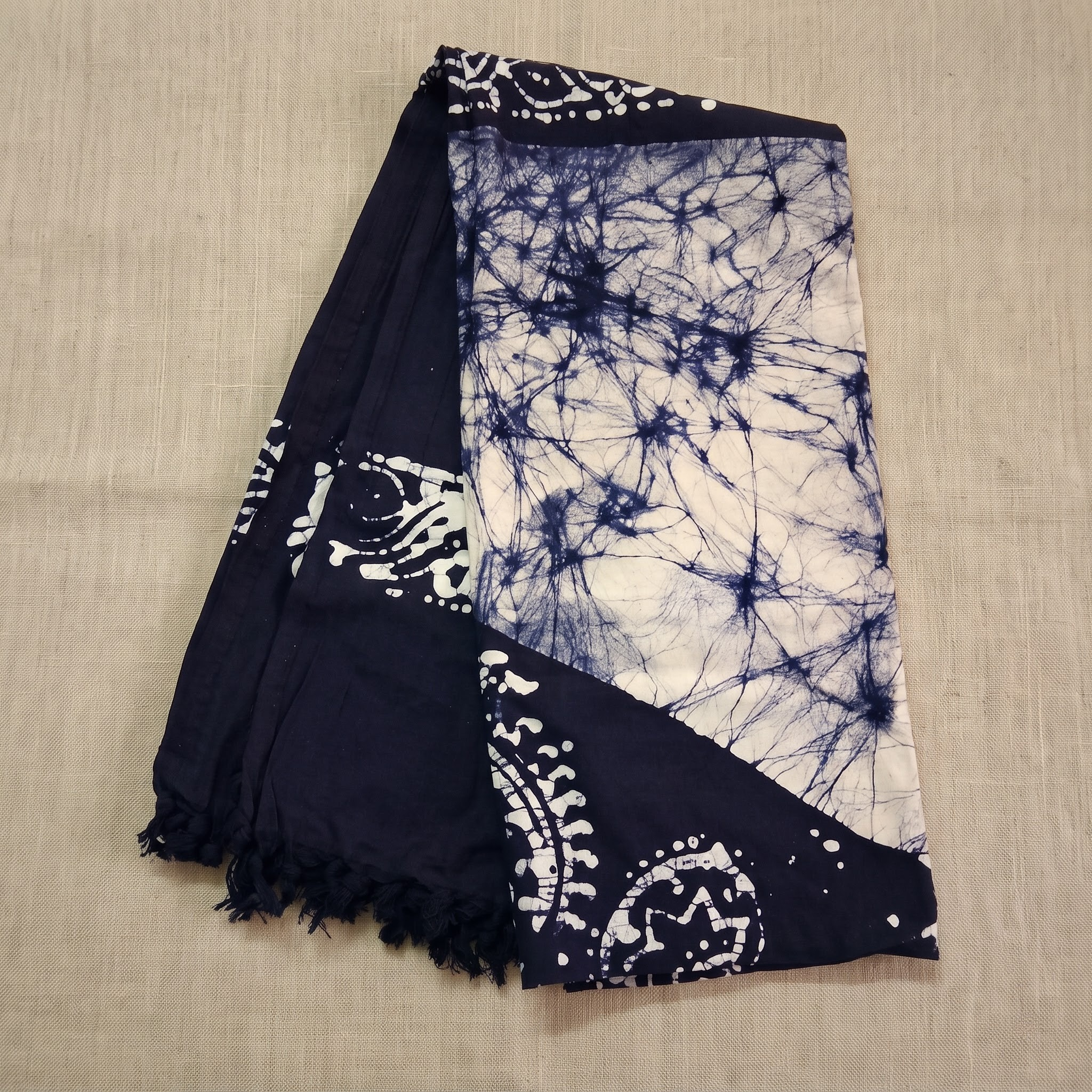 batik shawl cotton